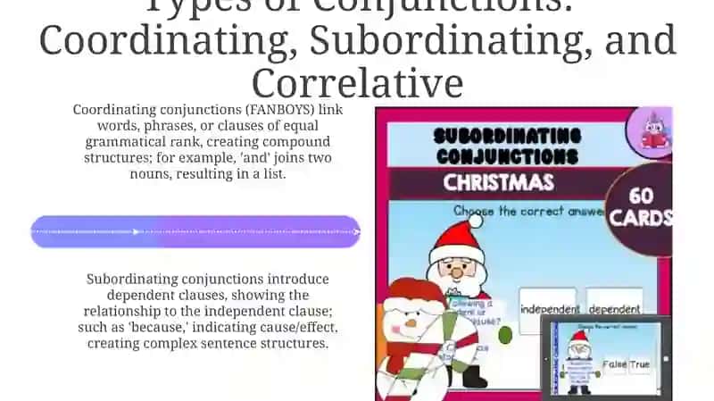 Mastering Conjunctions: Types and Usage 4
