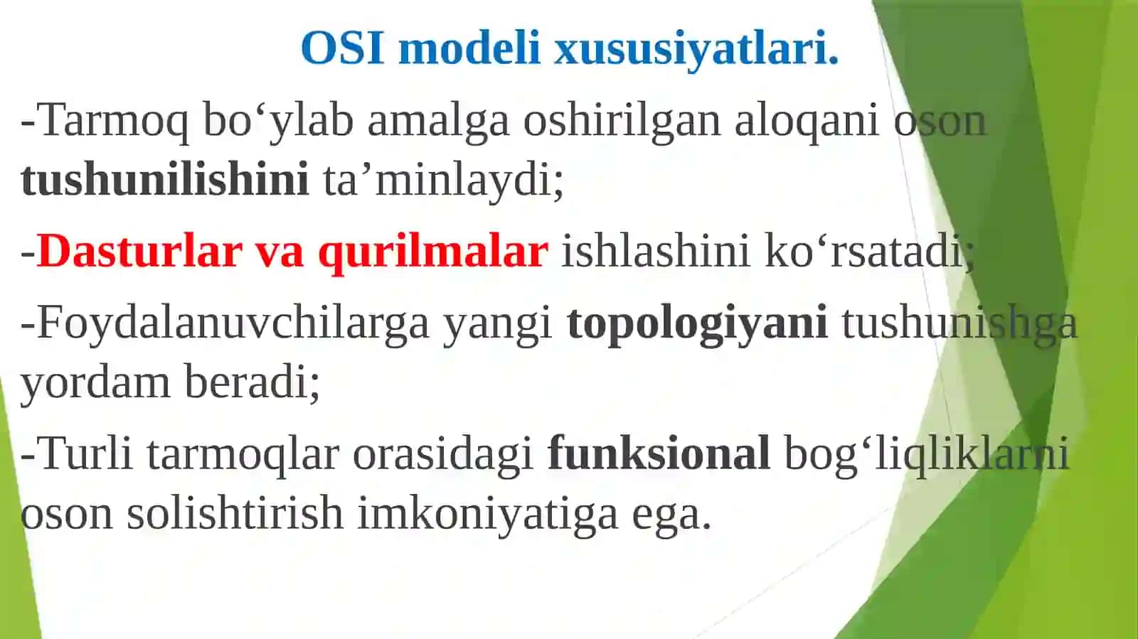 OSI va TCP/IP modellari 4