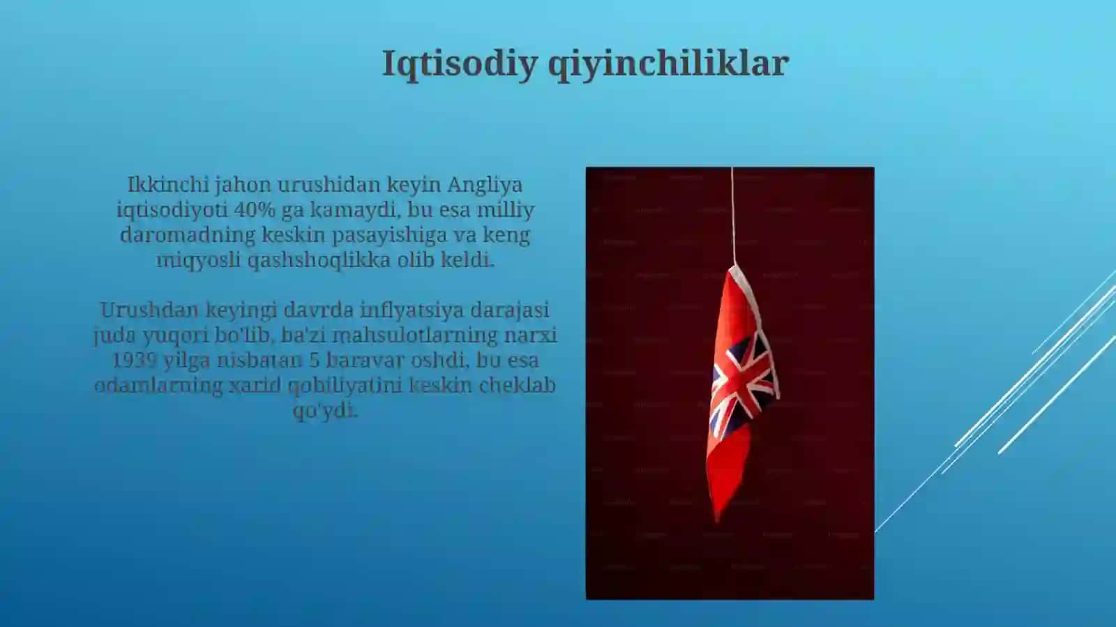 Ikkinchi Jahon Urushidan Keyingi Angliya 4