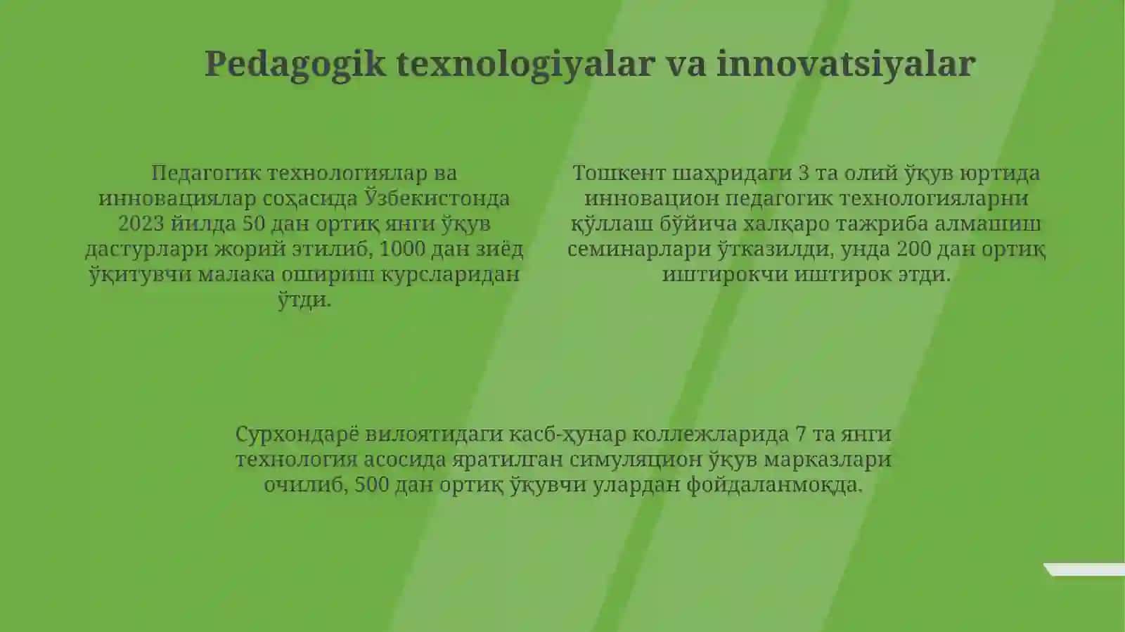 Kasb-hunar ta'limi tizimini takomillashtirish bo'yicha takliflar 4