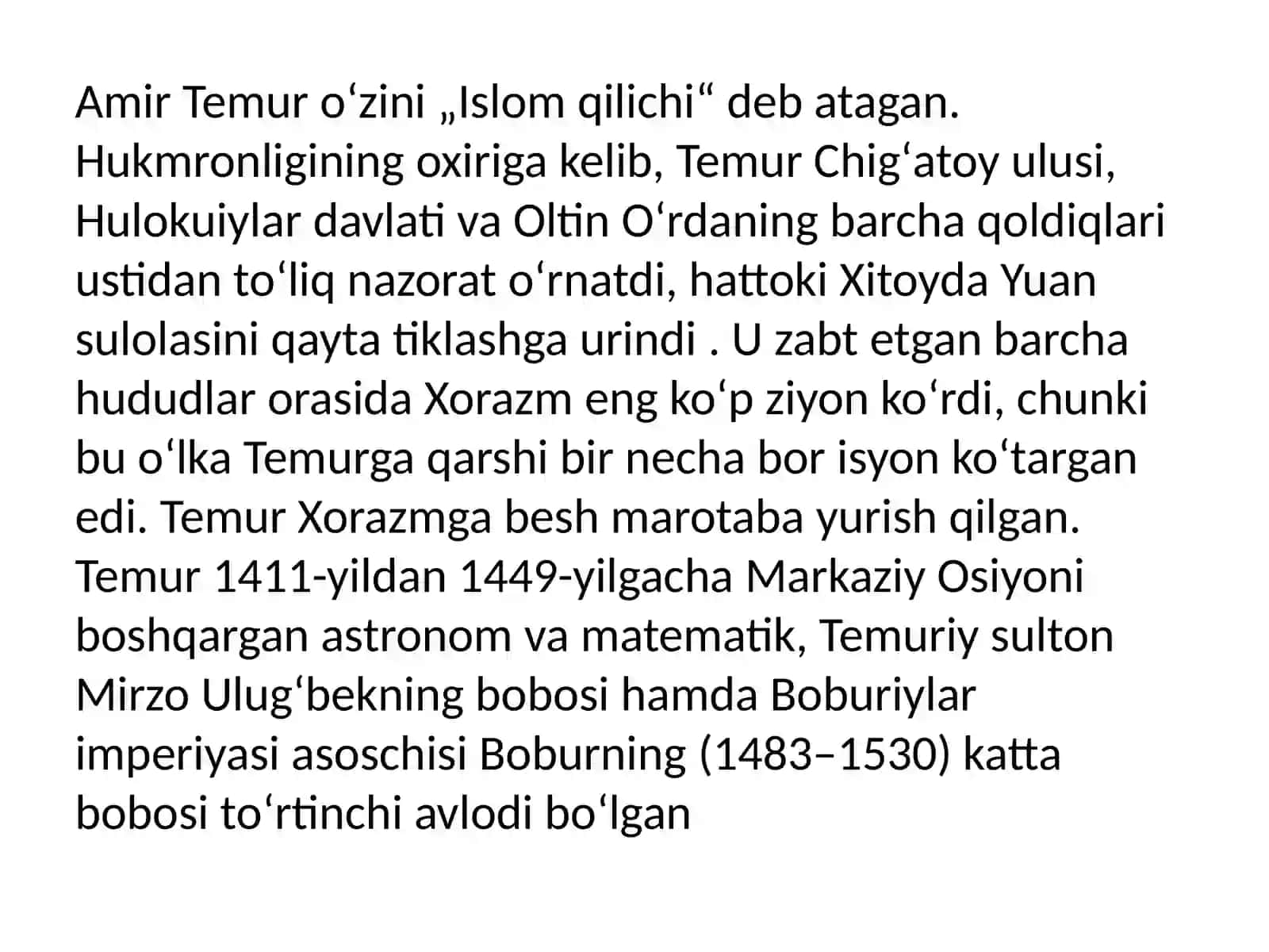 AmirTemur va Temuriylardavri tibbiyoti 4