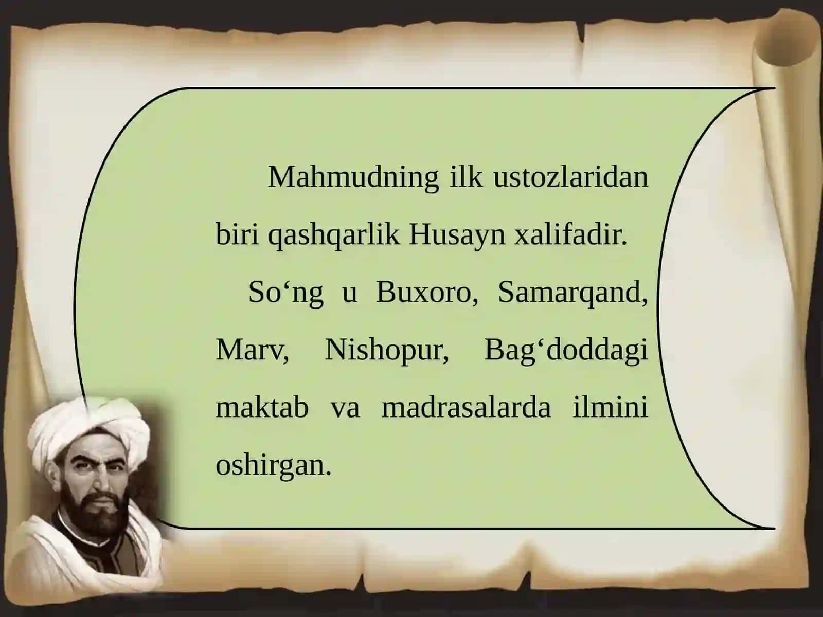 Mahmud Kashgariy va uning Devonu lug'ati-t-turk asari 4