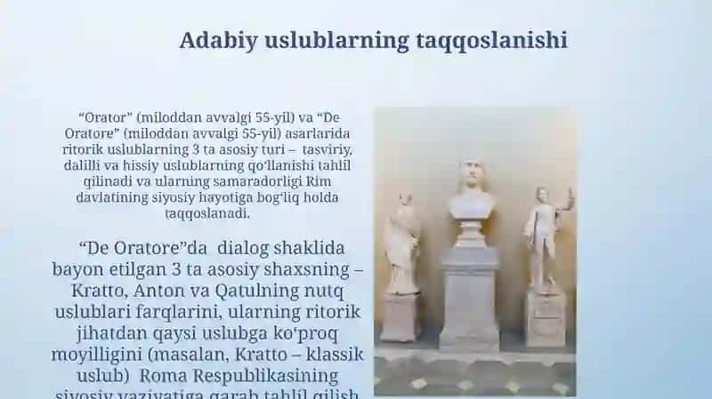 Sitseronning "Notiq" va "Notiqlar haqida" asari 4