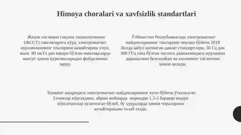 Elektromagnit maydonning organizmga ta’siri 4