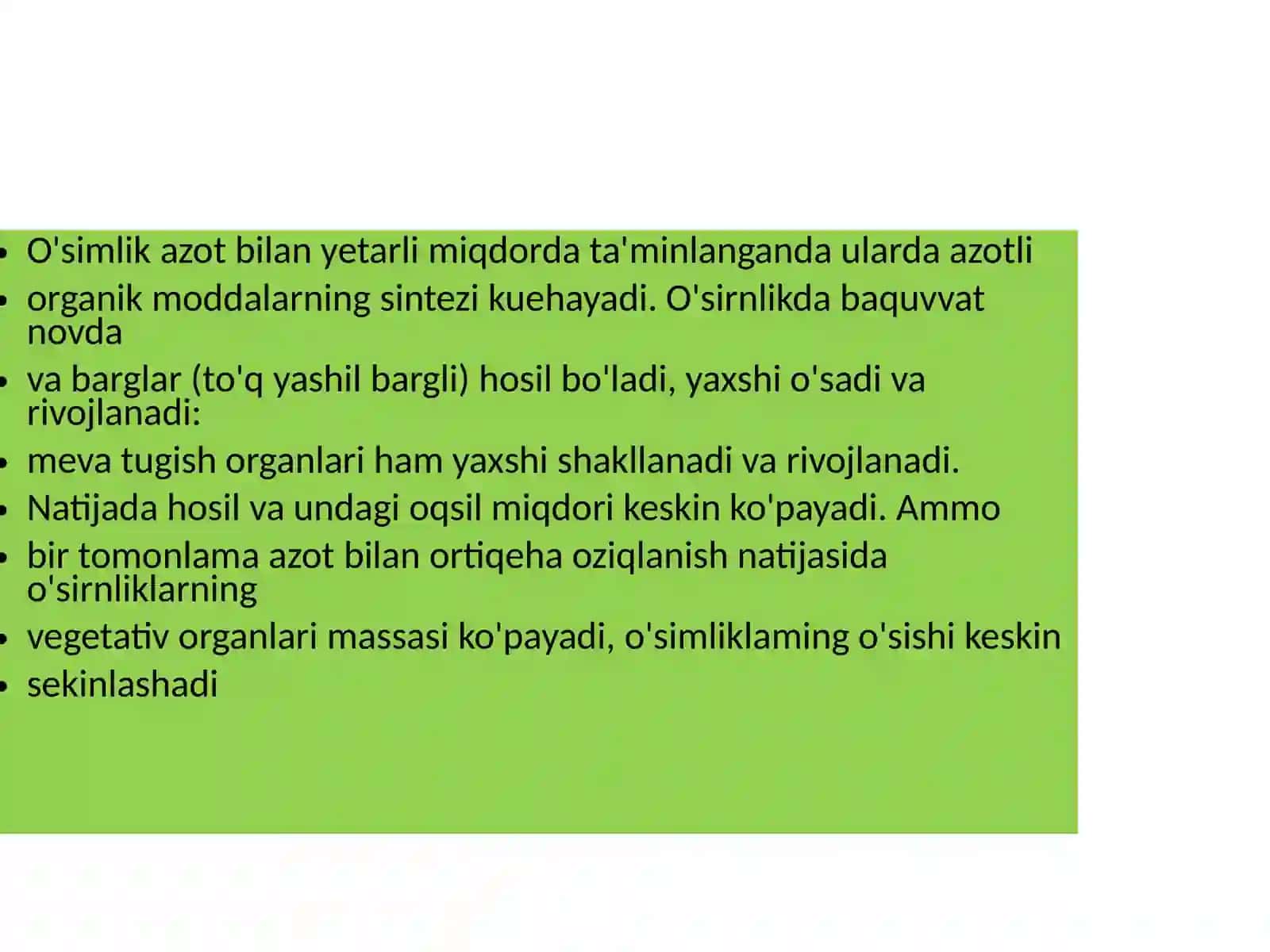 Tuproqshunoslik va Agrakimyo fanidan Taqdimot ishi 4