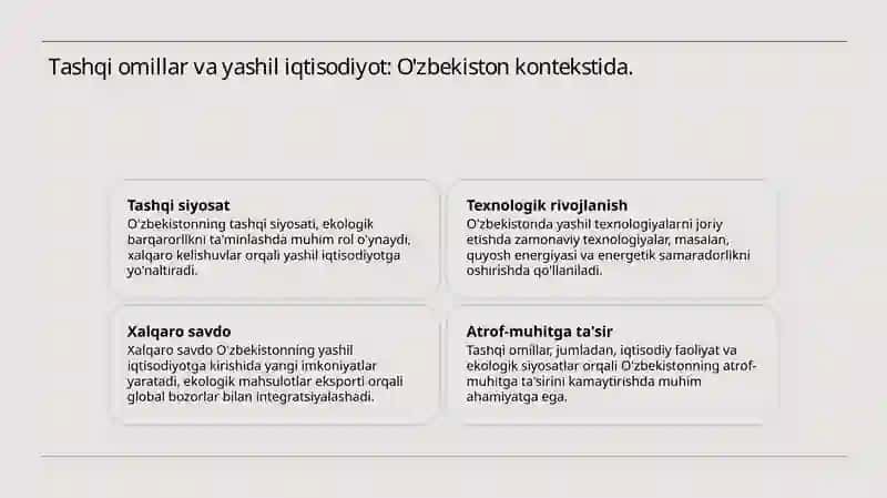 Yashil iqtisodiyotdagi tashqi ta’sirlar 4