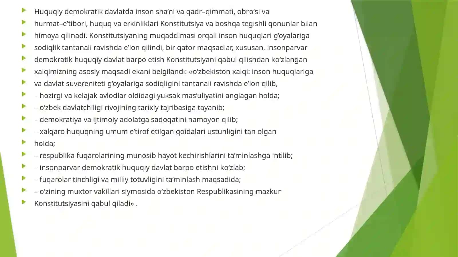 Mustaqil O‘zbekistonda hokimiyatlar bo‘linishi prinsipi 4