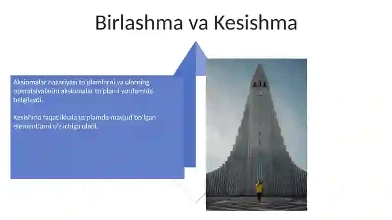 To'plamning aksiomatik nazariyasi haqida tushunchalar 4