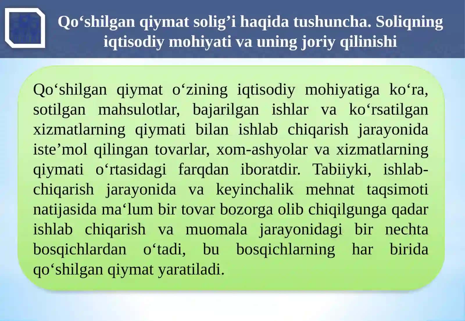 Qo‘shilgan qiymat solig‘i 4