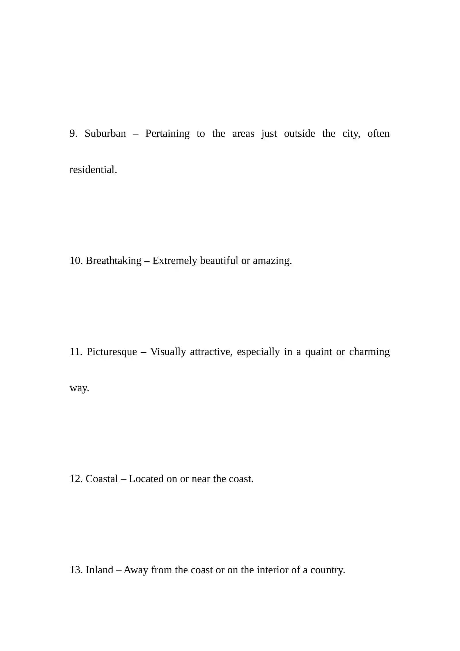 SPEAKING PART 2: PLACES 4