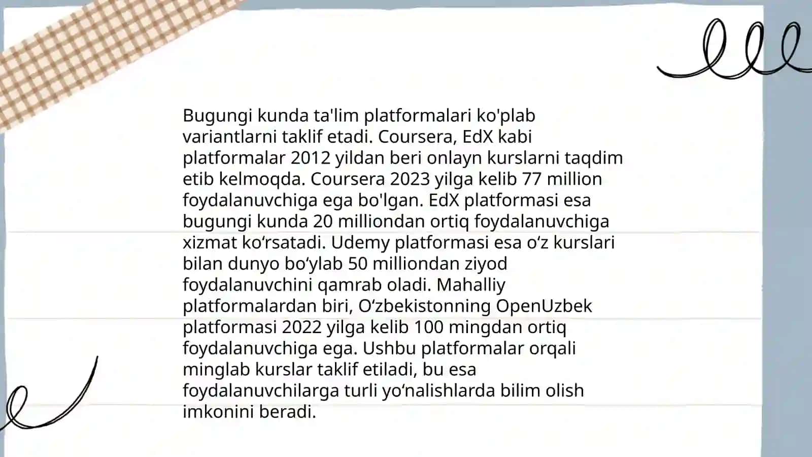 Ta'lim jarayonida foydalaniladigan dasturiy vositalar to'g'risida 4