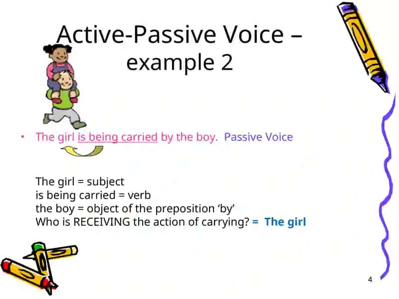Passive Voice 4