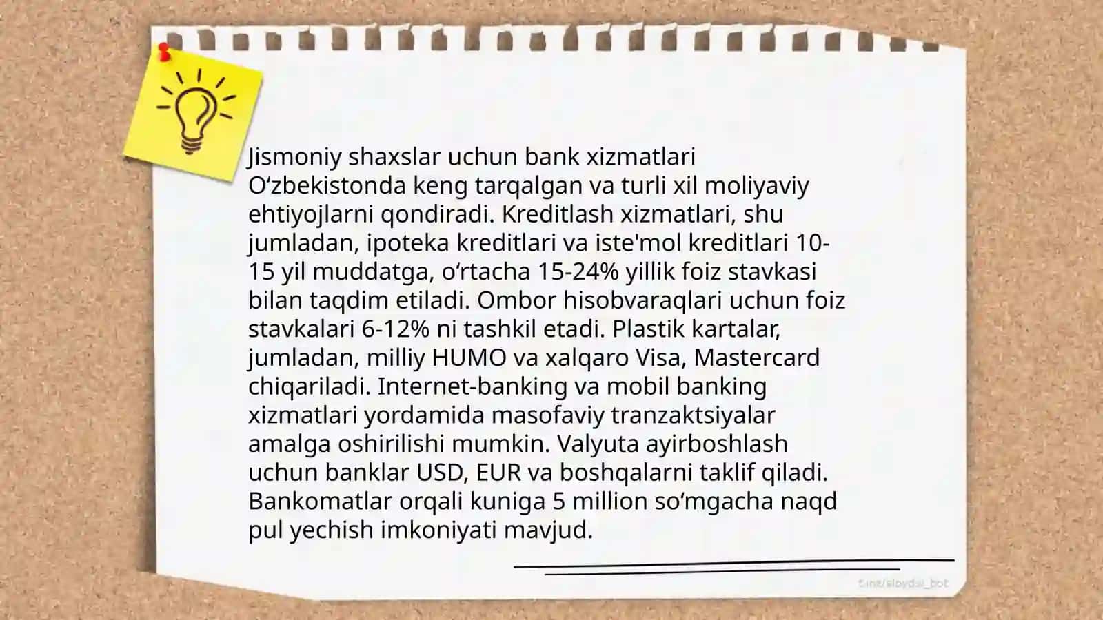 Yuridik va jismoniy shaxslarga hisob-raqam ochish tartibi 4