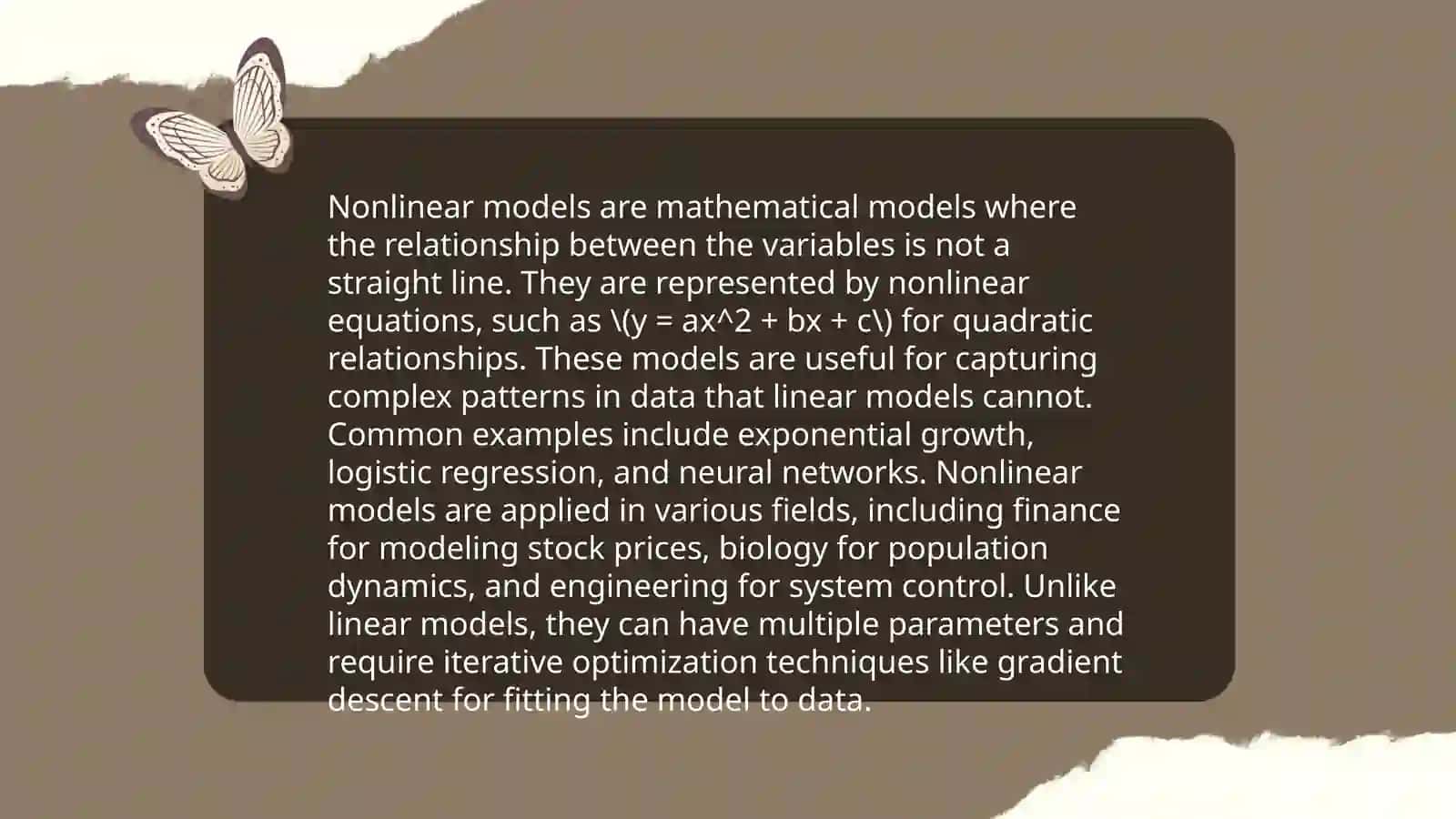 Mathematical Modelling 4