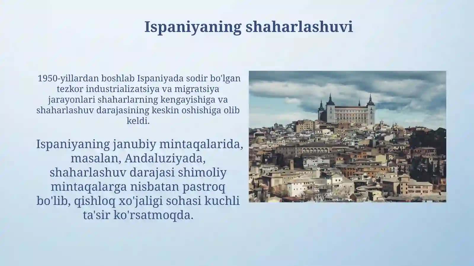 Ispaniya va Indoneziya ijtimoiy vaiqtisodiygeografiyasi 4