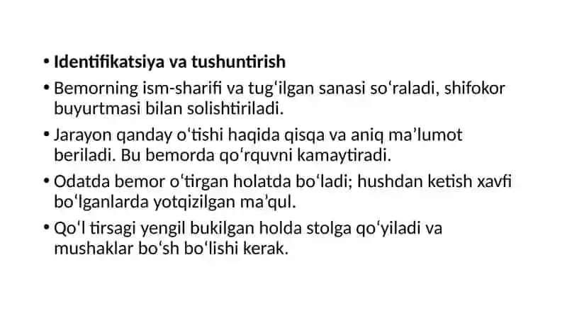 Bemorlardan tahlil uchun qon olish texnikasi 4
