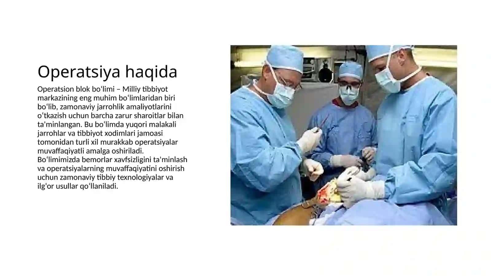 Xirurgik operatsiya tushunchasi 4