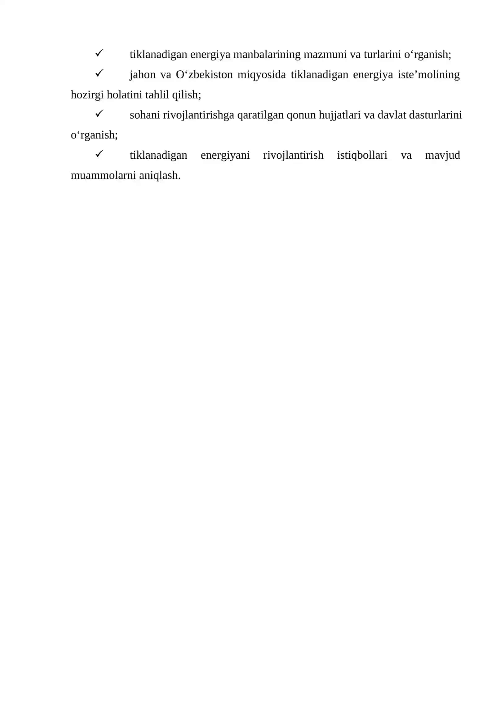 Tiklanadigan energiya iste’molining holati va rivojlanish istiqbollari 4