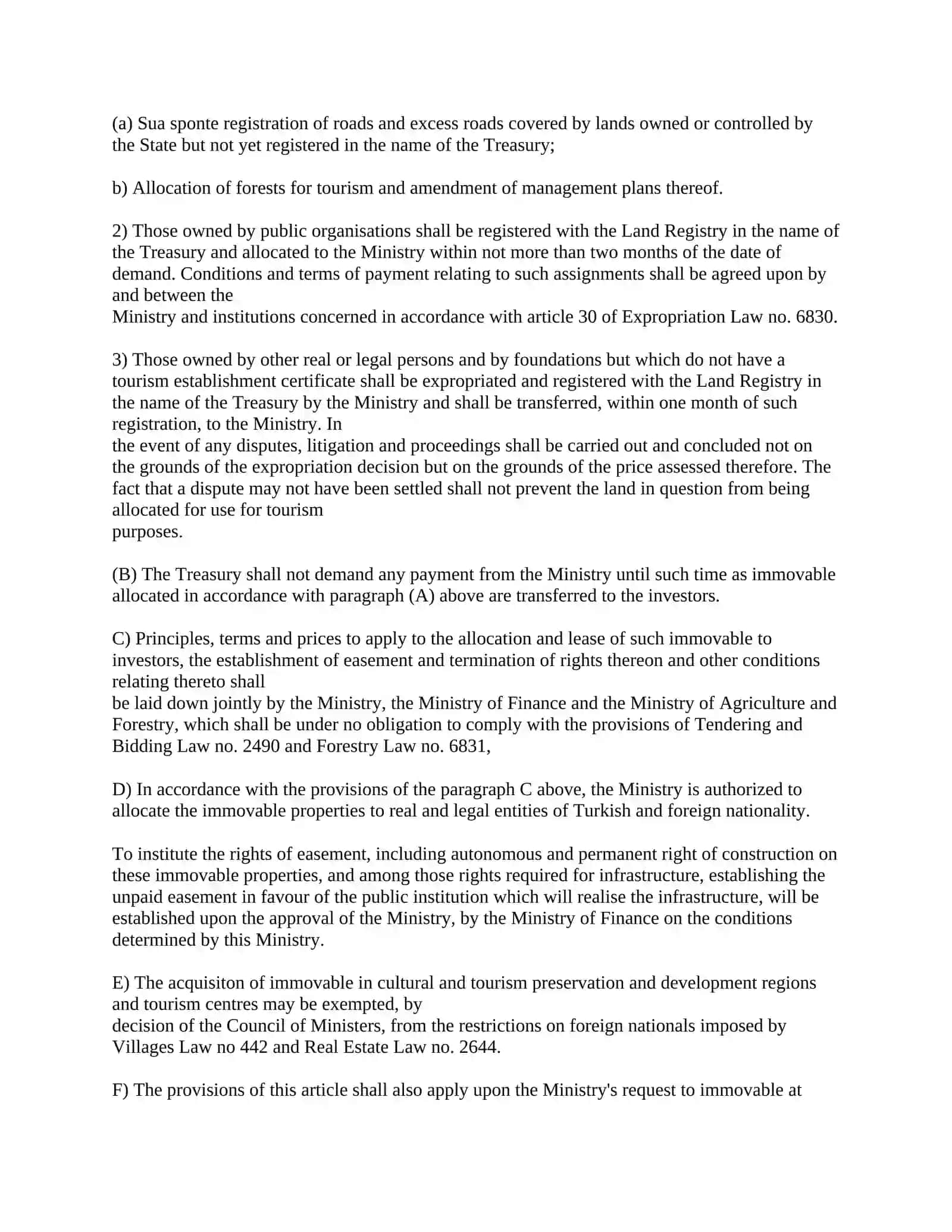 LAW FOR THE ENCOURAGEMENT OF TOURISM 4