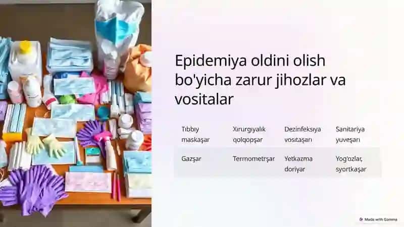 Qo'shinlar orasida epidemiyaga qarshi chora tadbirlar o'tkazish 4