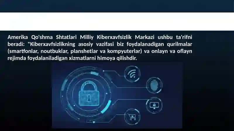 KIBERXAVFSIZLIK MAQSADLARI 4