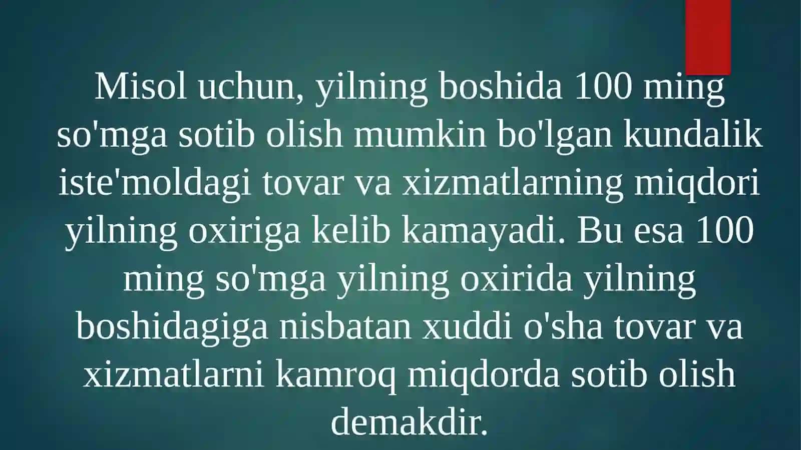 Inflyasiya va inflyasiyaga qarshi siyosat 4