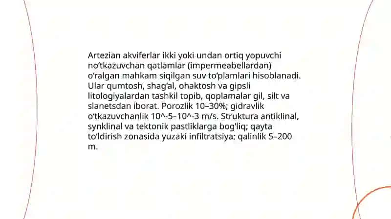 Artezian quduqlari haqida tushuncha 4