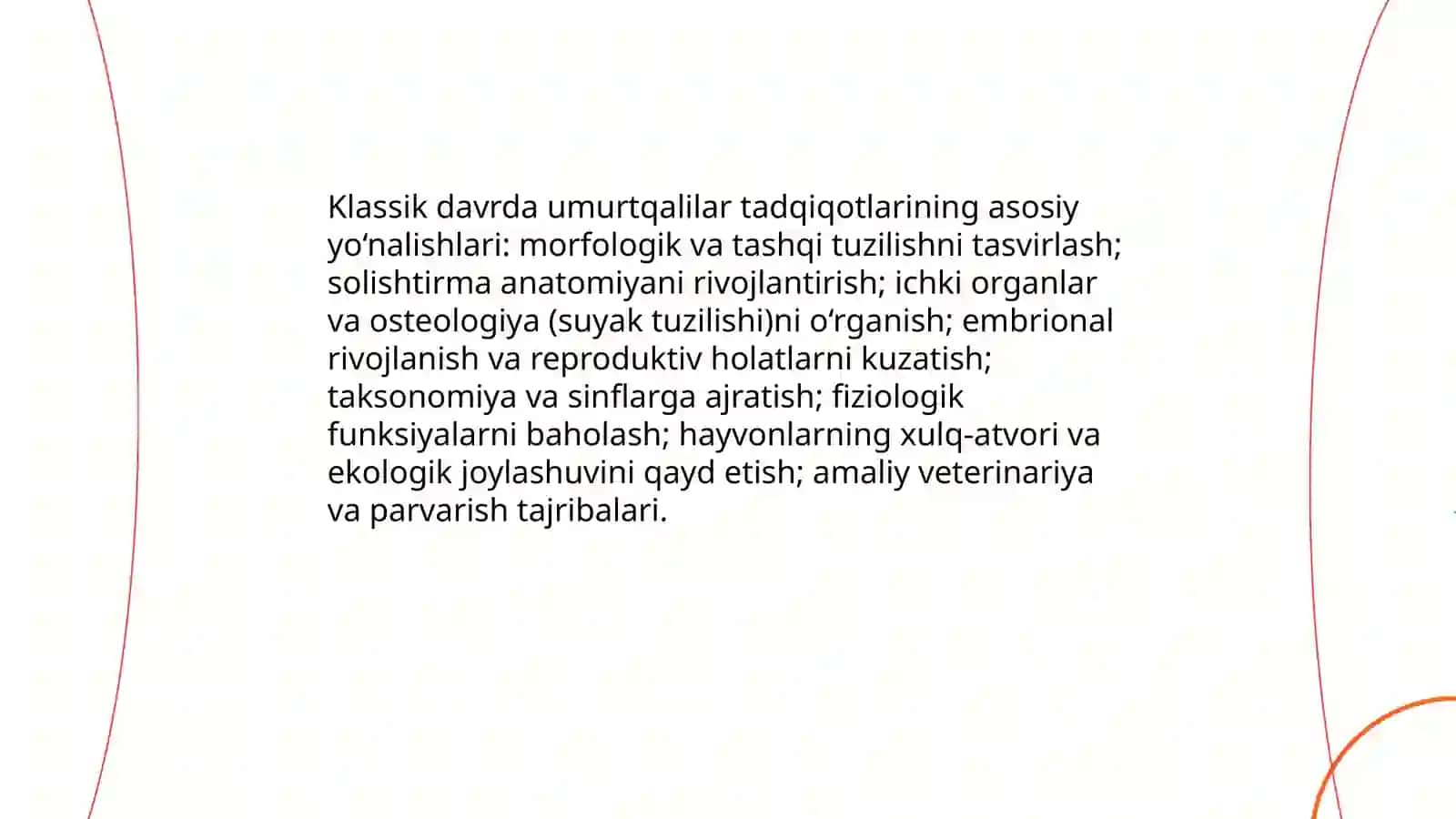 Umurtqalilar zoologiyasi fanining rivojlanish tarixi va uslublari 4