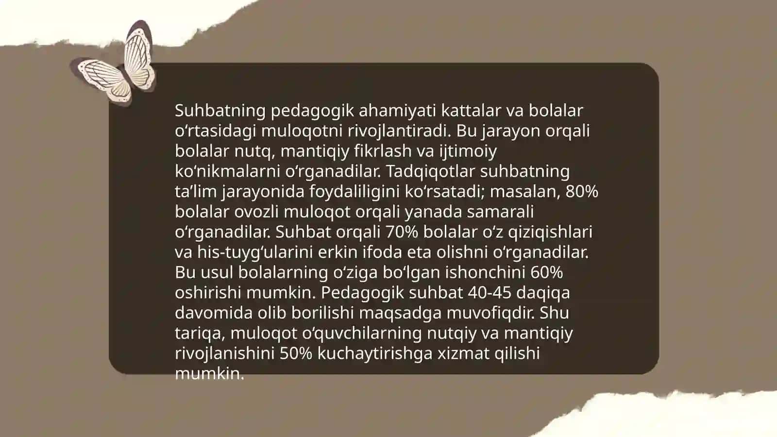 Suhbat turlari va uning mazmuni 4