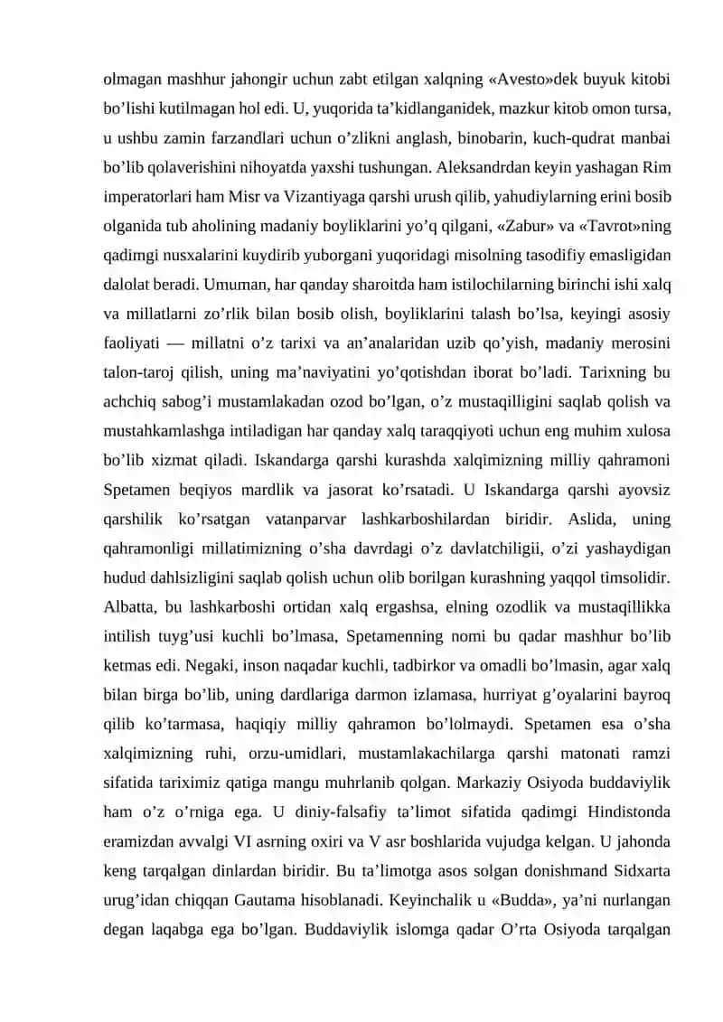 O'zbekiston hududidagi eng qadimgi falsafiy qarashlar 4