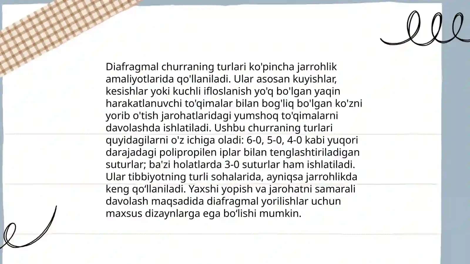 Diafragmal churralar xirurgiyasi 4