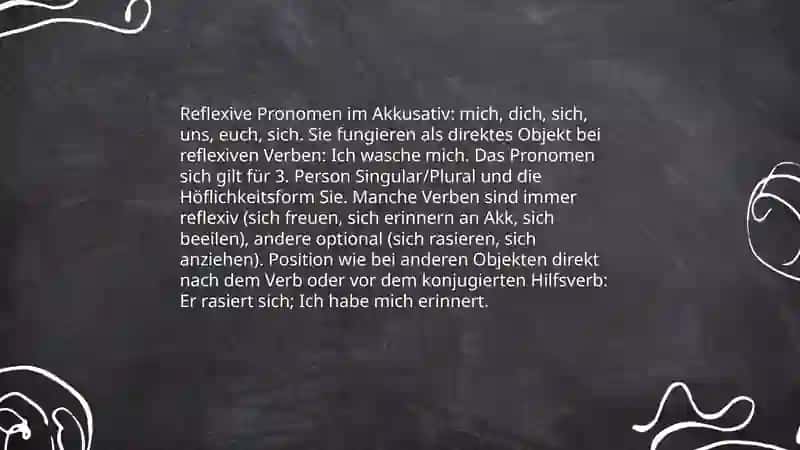 Reflexive Verben und deren Verwendung 4