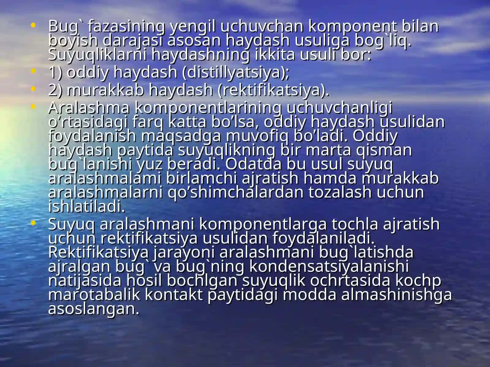 SUYUQLIKLARNIHAYDASH 4