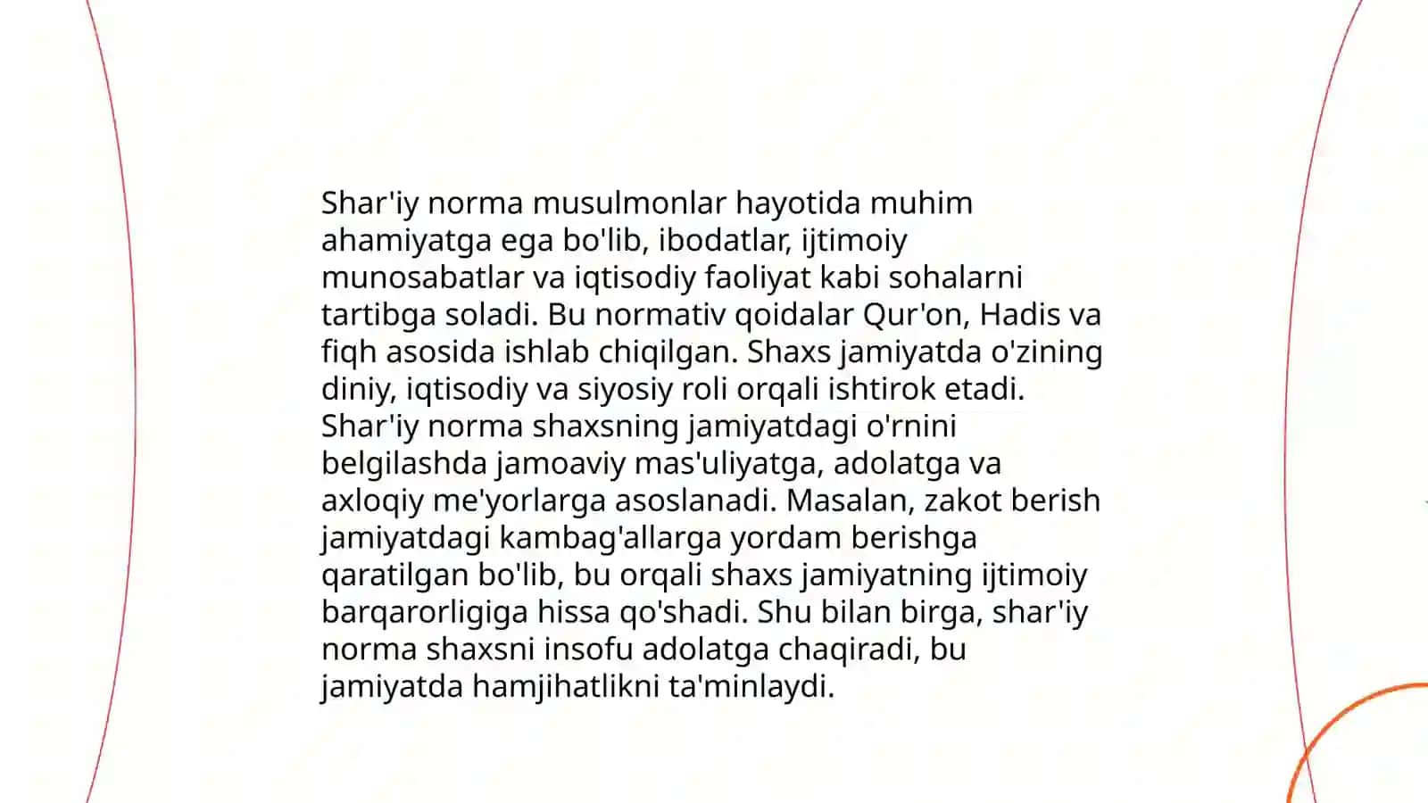 Islom ta’limotida shaxs va jamiyat munosabatlari masalasi 4