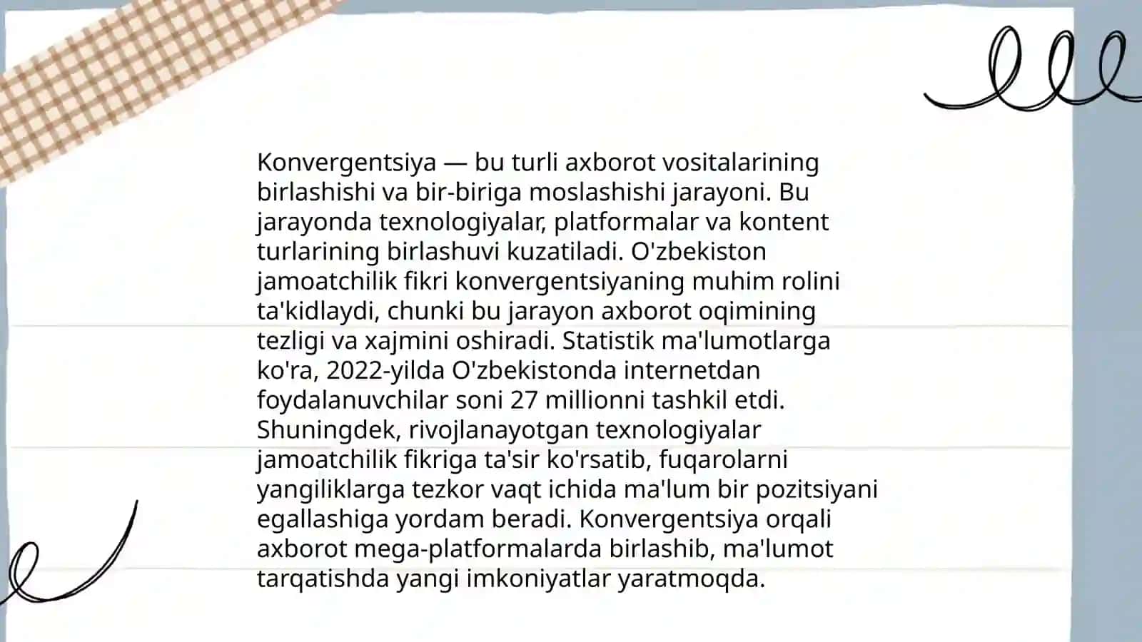 Konvergentsiya jarayonlari 4