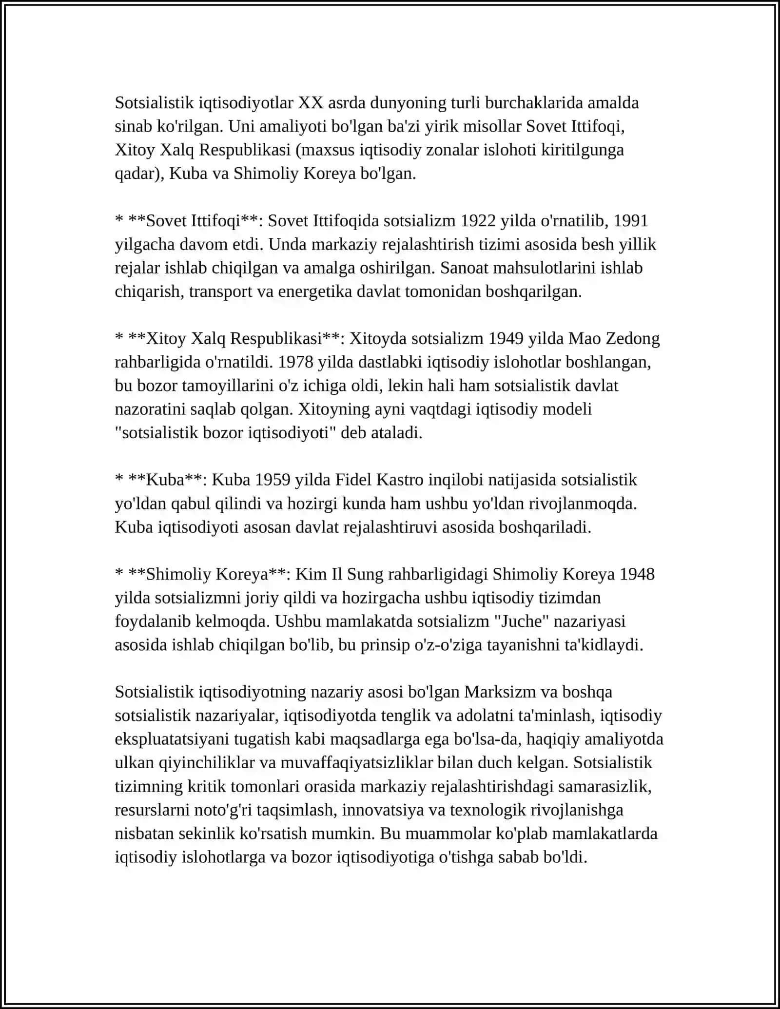 Sotsialistik iqtisodiyotning nazariy asoslari 4