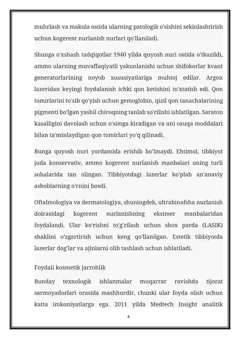 OFTALMOLOGIYADA LAZERLARNI 4