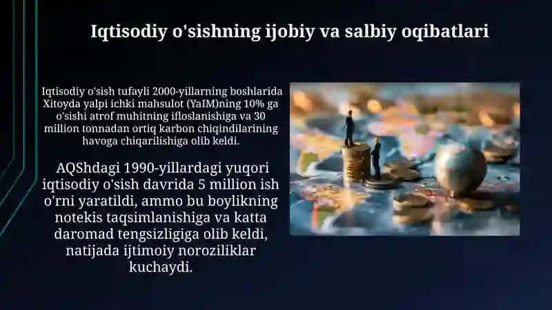 Iqtisodiy o'sish va milliy boylik 4