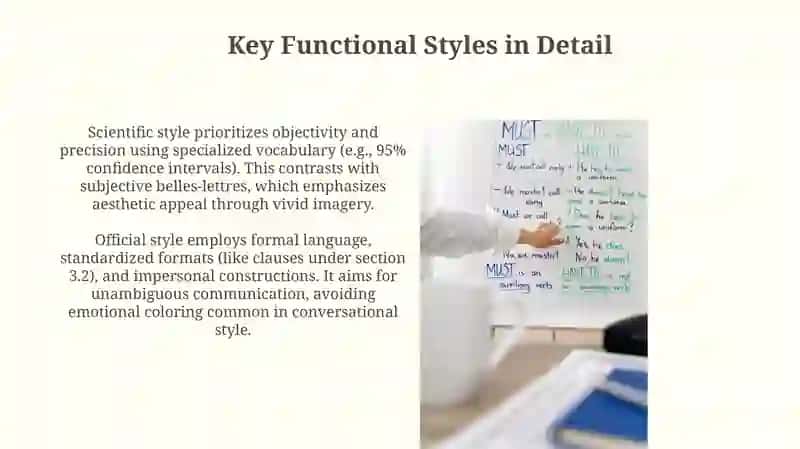Functional Styles of the English Language 4
