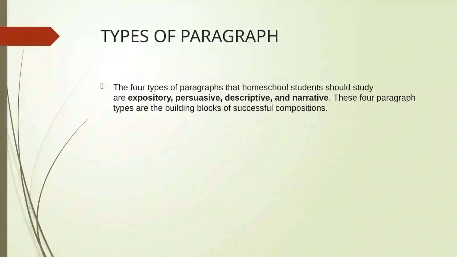 Paragraph writing 4