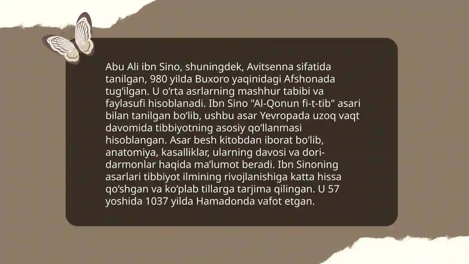 O‘rta Osiyo allomalari ilmiy merosining o‘rni 4