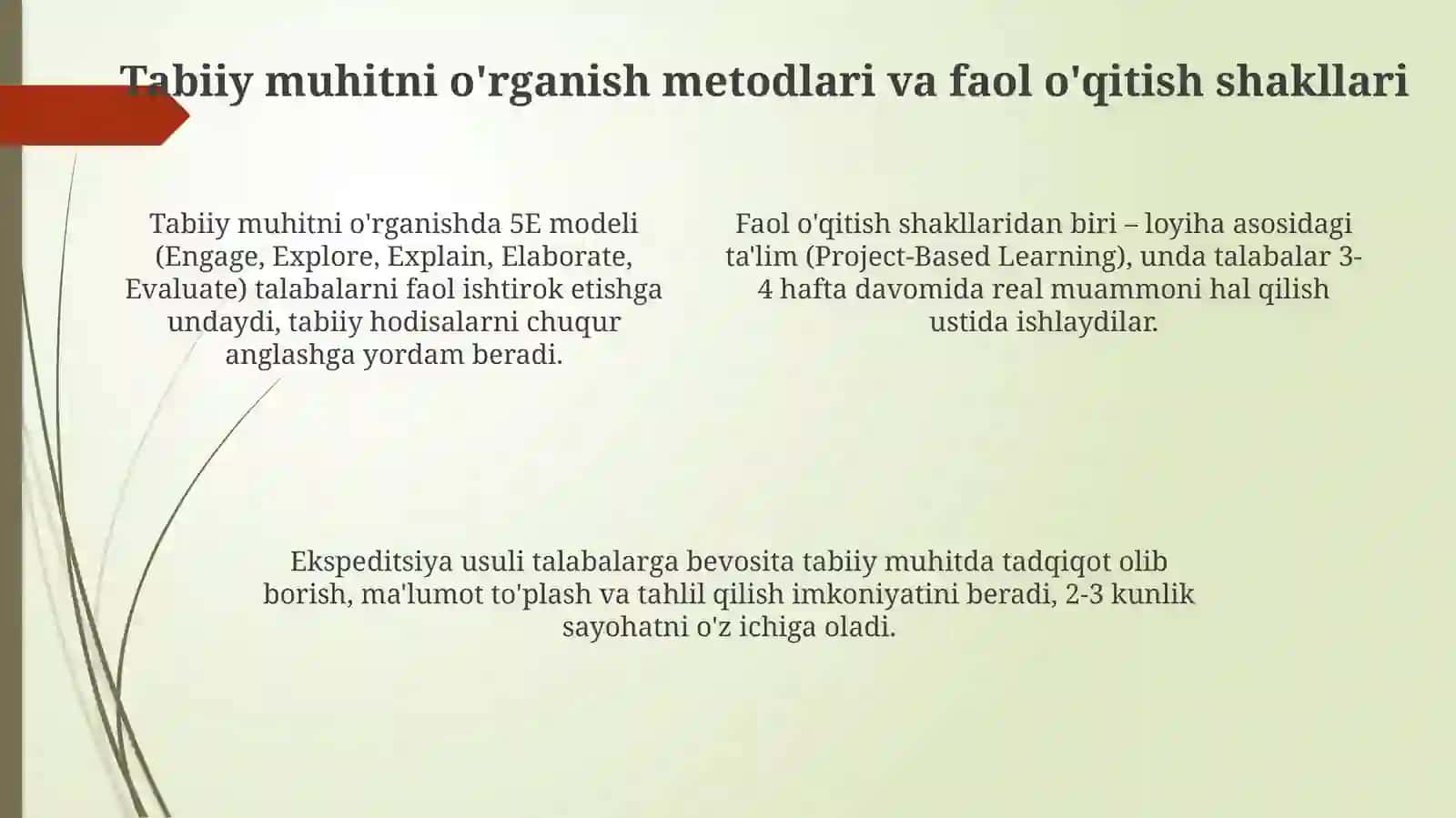 Tabiat bilan tanishtirishning faol pedagogik texnologiyati 4