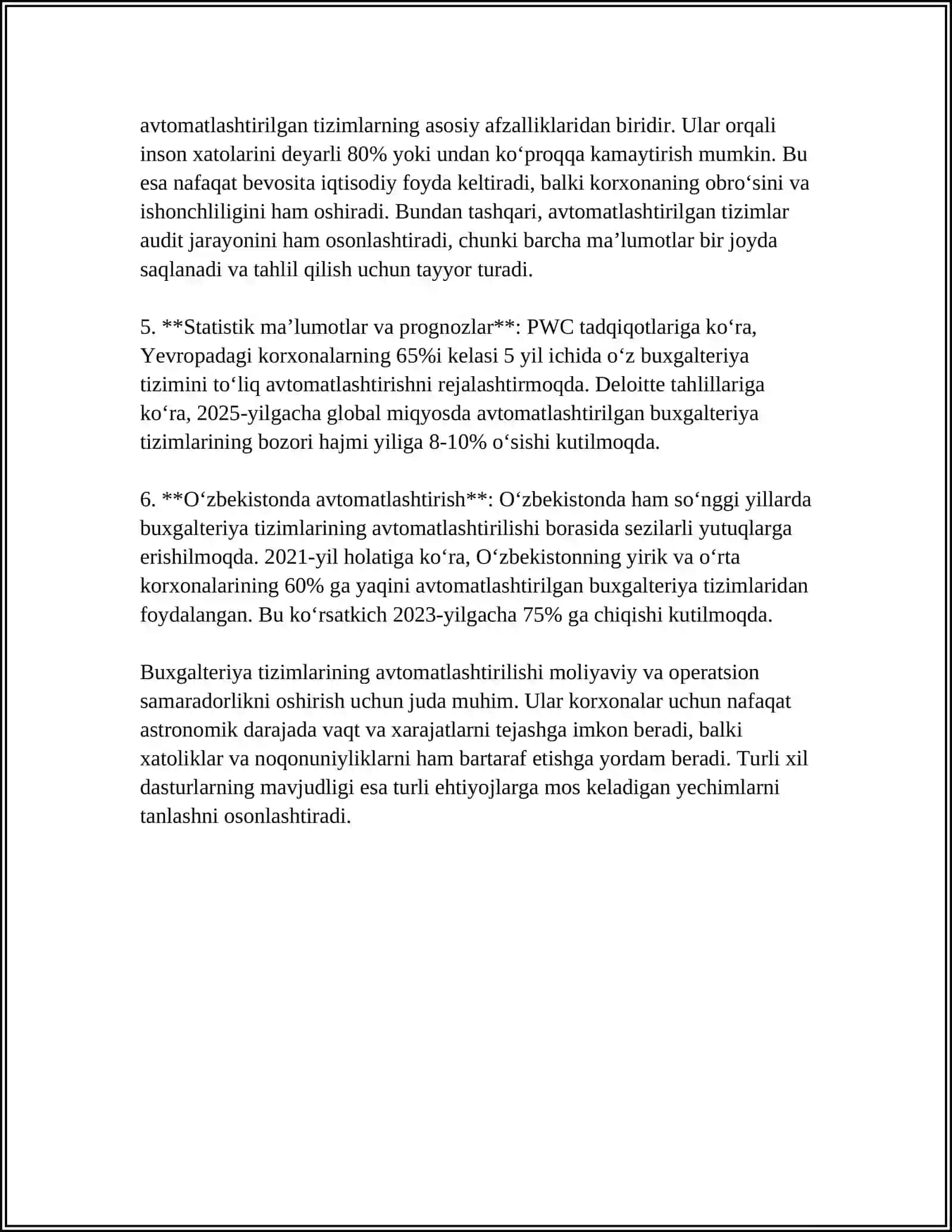 Buxgalteriya hisobida avtomatlashtirilgan axborot texnologiyalari va tizimlari 4