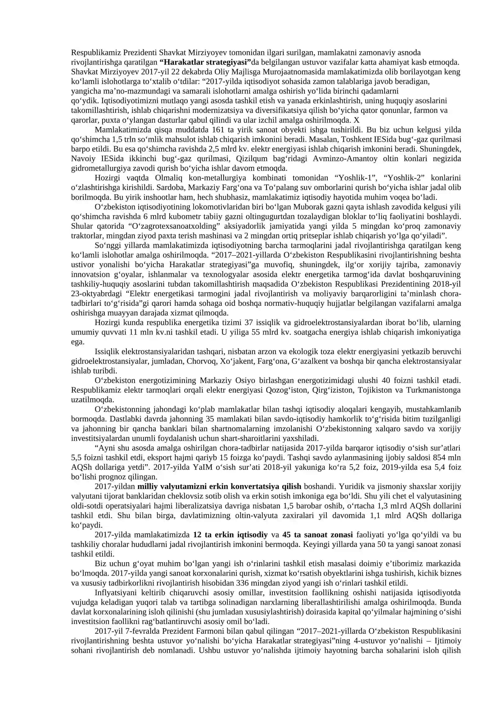 O‘zbekiston Respublikasida ijtimoiy sohadagi islohotlar 4
