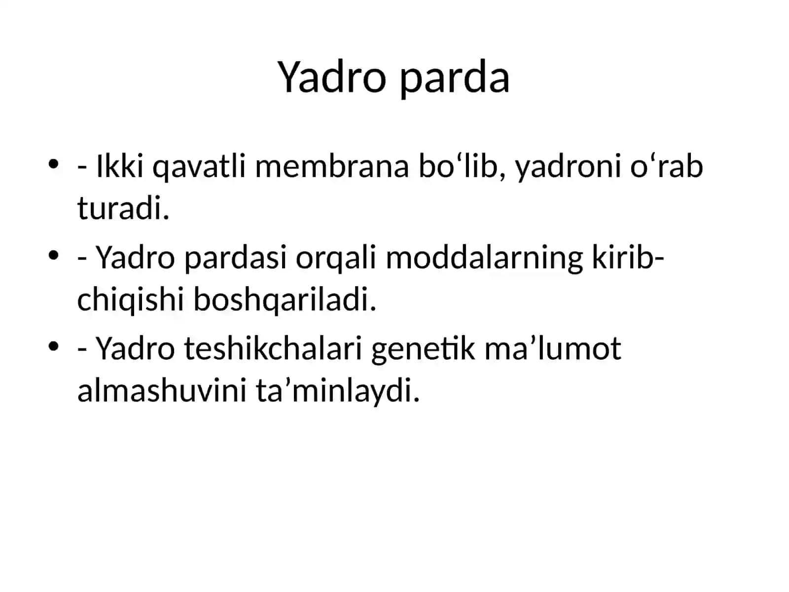 Xujayra Yadrosi 4