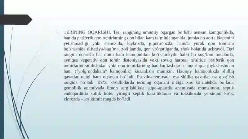 TERINI TEKSHIRISH 4