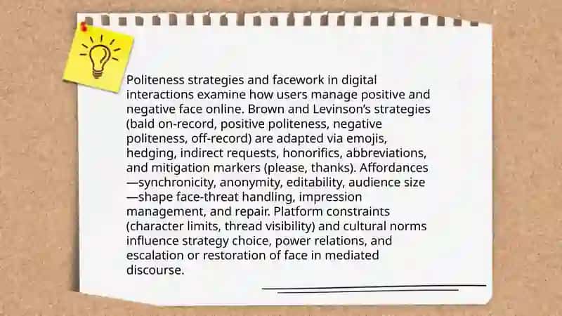 Pragmatics of online communication (Digital discourse) 4