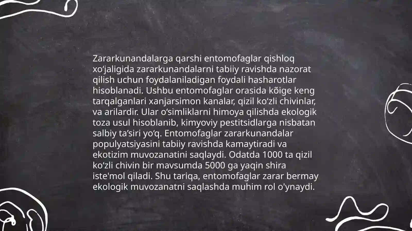 Entomofaglar uchun laboratoriya sharoitlari 4