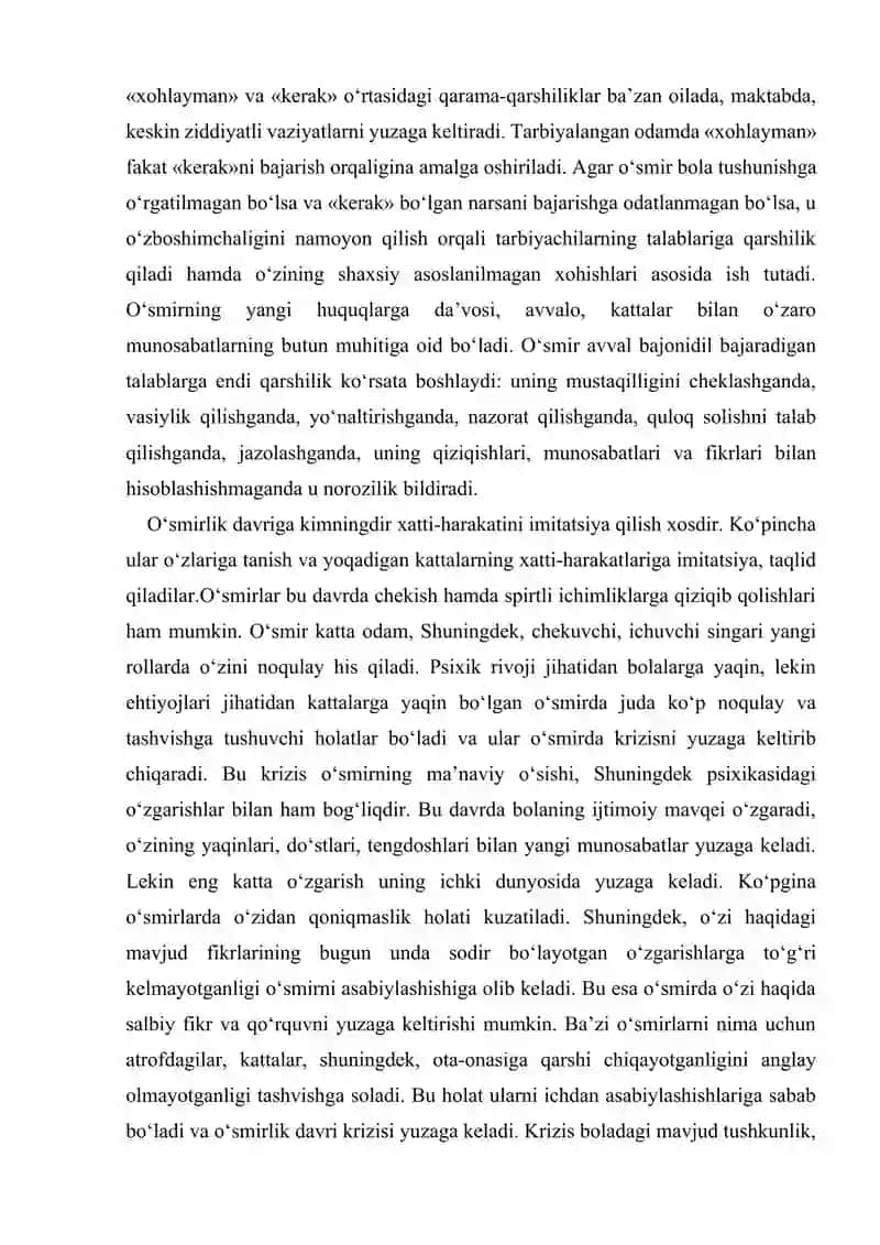 O’smirlar xulq-atvori psixadiagnostikasi va korreksiyasi 4
