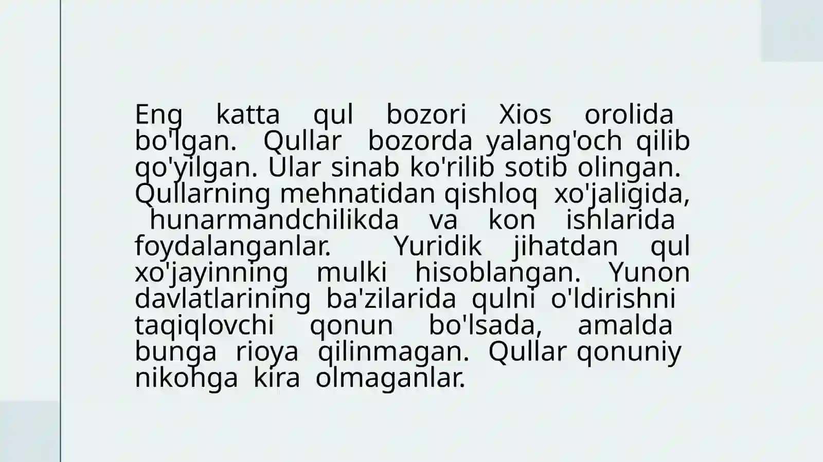 Miloddanavvalgi V-IV asrlarda Yunoniston. Polistizimi ning inqirozi. Sheraliyev Suhrobbek 4